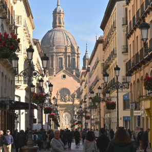 Met de trein naar Spanje Zaragoza walking tour