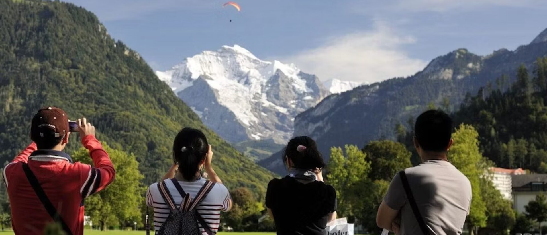 Met de trein naar Zwitserland Grindelwald