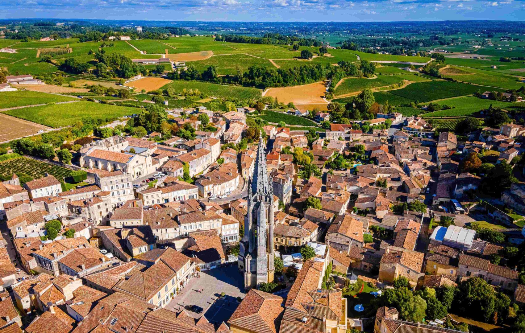 Frankrijk per trein wijngaarden Bordeaux shutterstock 2269503469