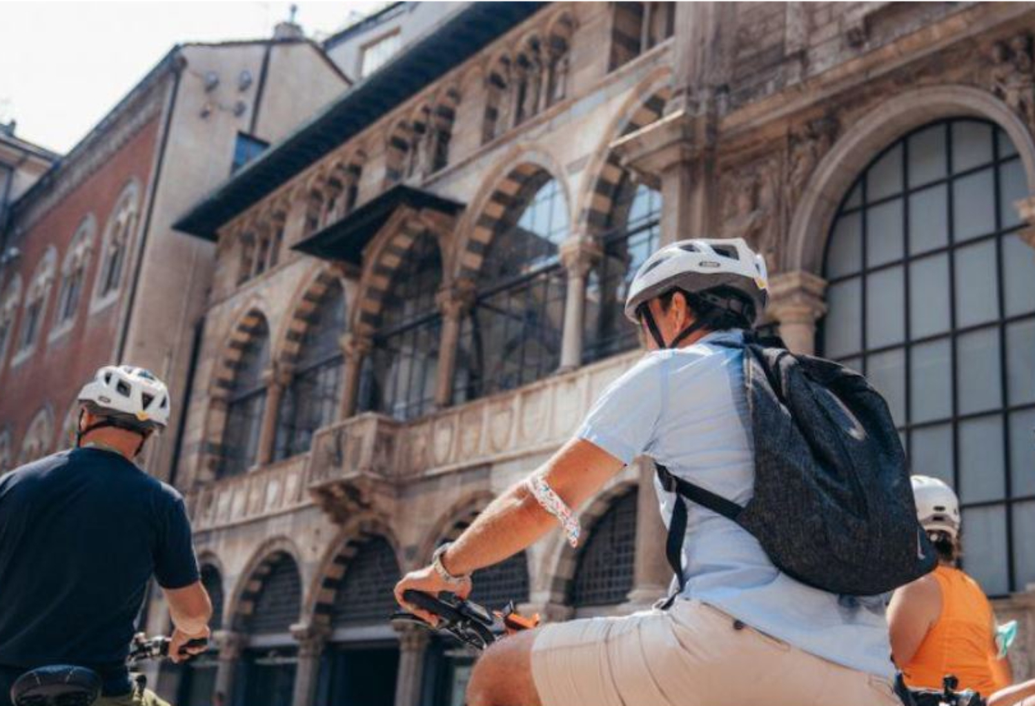 Met de trein naar Italie fietsen door Milan