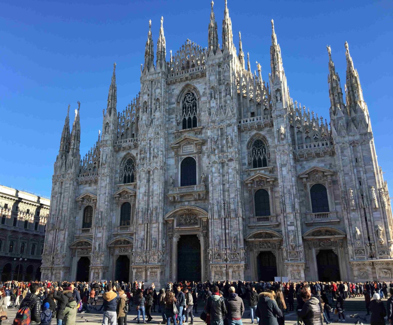 Optie dag 8 Met de trein naar Milan Duomo CR