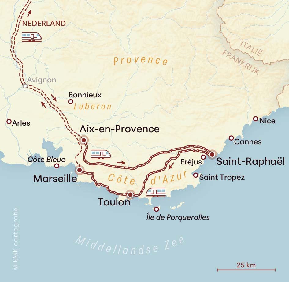 Kaartje Cote d Azur