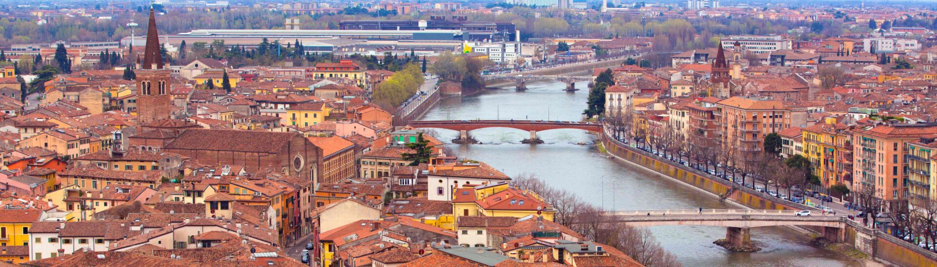 Dag Met de trein naar Italië Verona olga fil verona