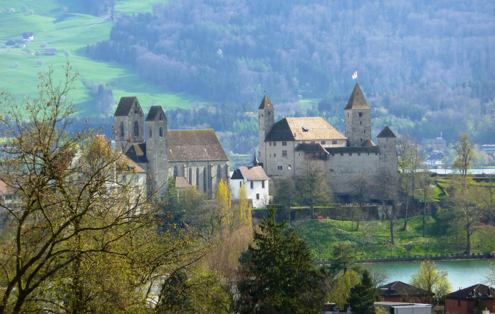 Met de trein naar Zwitserland Rappersil nitli rapperswil